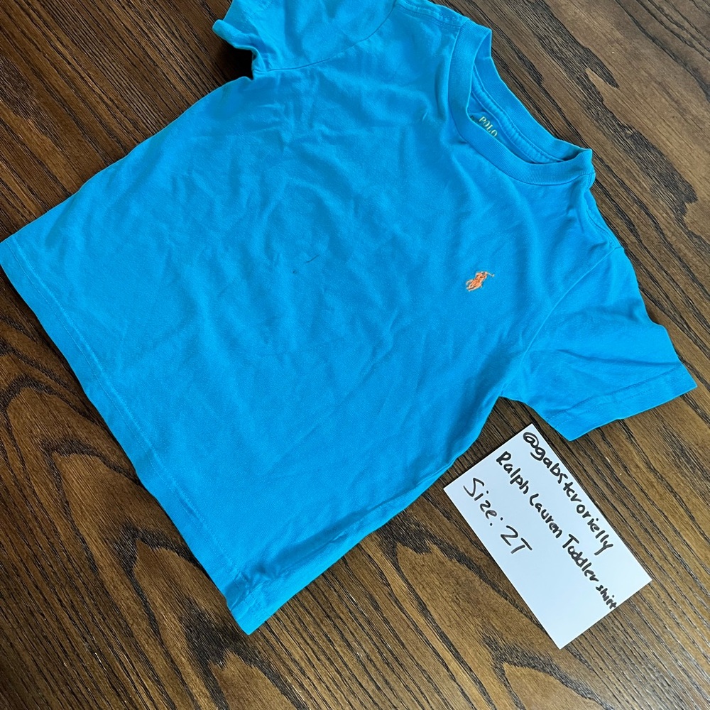 Ralph Lauren Kids Blue T-Shirt